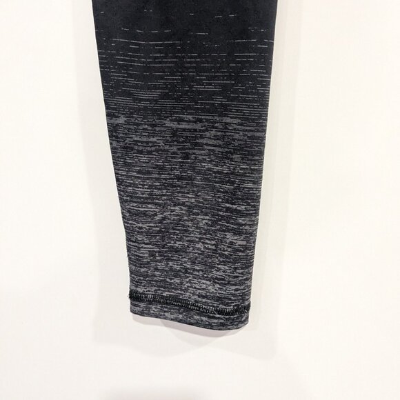 Joe Fresh Ombre Spandex Leggings Black Grey Size Medium - Picture 4 of 5